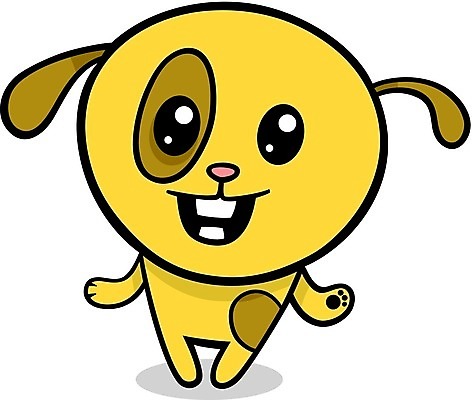 EPS 해외이미지 캐릭터 응시 일러스트 사람없음 반려동물 갈색 귀여움 개 만화 해외일러스트 일러캐릭터 동물 시선 컬러 컨셉 포유류 파일형식 벡터 이미지허브