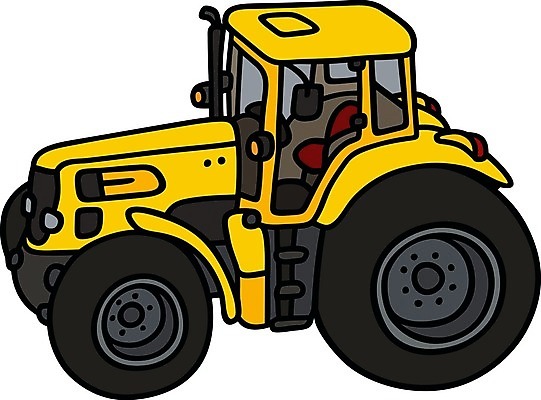 EPS 해외이미지 밭 일러스트 교통시설 자동차 노란색 고양이 힘 기계 용 업무 만화 땅 트랙터 무거움 모터 밭일 해외202004 해외일러스트 육상교통 컬러 교통 농업 포유류 반려동물 작업 무게 농기계 시설 특수차량 파일형식 벡터 이미지허브