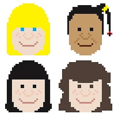 EPS 해외이미지 캐릭터 여자 얼굴 일러스트 학교 미술 사람 소녀 그래픽 10대 컴퓨터 8 만화 복고 토막 픽셀 아바타 해외202004 해외일러스트 일러캐릭터 교육 어린이 청소년 문화예술 신체부위 전자제품 숫자 파일형식 벡터 이미지허브