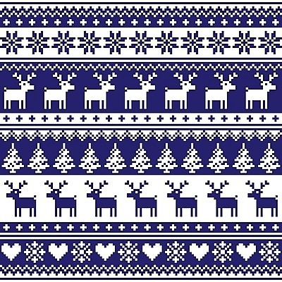 EPS 해외이미지 디자인 겨울 패턴 일러스트 눈꽃 사람없음 파란색 크리스마스트리 루돌프 하트 뜨개질 픽셀 해외202004 해외일러스트 모양 계절 컬러 크리스마스 무늬 사슴 눈_날씨 취미 파일형식 벡터 이미지허브
