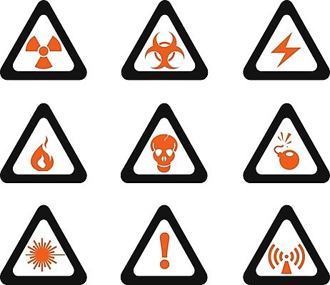 EPS 해외이미지 클립아트 일러스트 불 불꽃 위험 폭탄 심볼 사인 경고문 고립 방사선 해외202004 해외일러스트 자연요소 컨셉 경고 폭발물 파일형식 벡터 이미지허브
