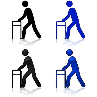 EPS 해외이미지 컨셉 일러스트 모션 지팡이 아이디어 사람 그래픽 파란색 운동 반사 금속 검은색 산책 흰색 도움 심볼 사인 느림 장애 옛날 헬프 해외202004 해외일러스트 컬러 재질 휴식 건강 파일형식 벡터 이미지허브