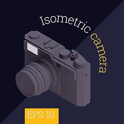 EPS 해외이미지 직업 디자인 일러스트 그래픽 컬러풀 3D 카메라 사진촬영 장비 플랫 오브젝트 싱글 전자 고립 해외202004 해외일러스트 컬러 전자제품 촬영 디지털합성 파일형식 벡터 이미지허브
