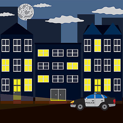 EPS 해외이미지 직업 일러스트 자동차 조명 거리 안전 야외 검은색 긴급 도시 작업 도움 경찰 도심 야간 서비스 법 장면 지역 감시 사이렌 순찰 응답 의무 장교 해외202004 해외일러스트 자연요소 육상교통 컬러 컨셉 파일형식 벡터 이미지허브