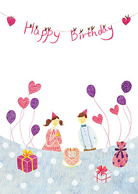 PSD 여자 남자 어린이 일러스트 선물 사람 소녀 소년 두명 파티 케이크 생일파티 생일 풍선 어린이만 국내일러스트 기념일 디저트 이벤트 파일형식