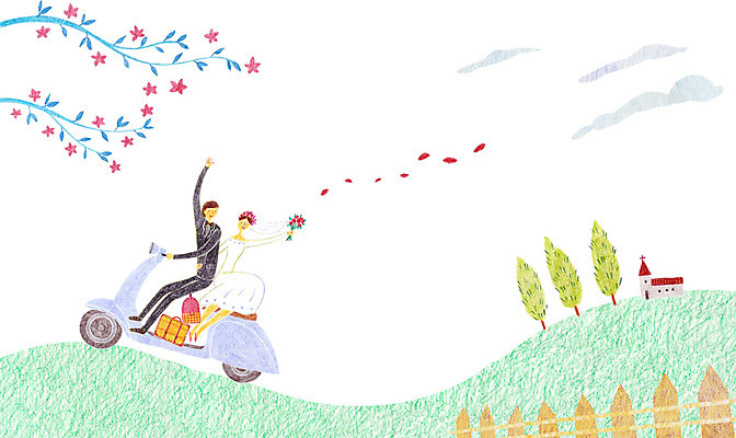 주간 PSD 나무 식물 커플 여자 남자 꽃 부케 결혼 가방 일러스트 신혼부부 사람 성인 야외 두명 교회 오토바이 성인만 국내일러스트 자연요소 부부 잡화 꽃다발 관계 종교건축 이벤트 건물 바이크 신혼 파일형식