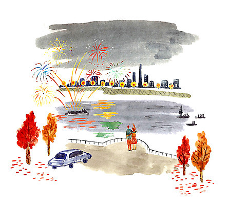 PSD 나무 식물 커플 여자 남자 여유 데이트 일러스트 자동차 불꽃놀이 사랑 사람 빌딩 성인 야외 두명 다정 야간 순수 한강 설레임 성인만 국내일러스트 자연요소 감정 육상교통 컨셉 관계 놀이 서울 건물 랜드마크 파일형식