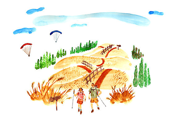 주간 PSD 커플 계절 여자 남자 여유 데이트 일러스트 사랑 사람 성인 야외 두명 다정 트래킹 가을 표지판 순수 언덕 패러글라이딩 설레임 성인만 국내일러스트 자연요소 감정 스포츠 컨셉 관계 레저 알림판 파일형식