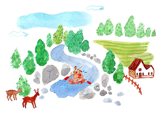 주간 PSD 나무 식물 커플 여자 남자 여유 데이트 일러스트 레저 사슴 주택 사랑 사람 성인 야외 두명 울타리 강 다정 풀 급류타기 순수 노 설레임 선박 성인만 국내일러스트 자연요소 감정 컨셉 수상교통 포유류 관계 건물 담장 수상스포츠 파일형식