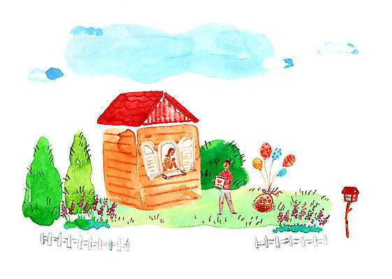 주간 PSD 나무 커플 여자 남자 여유 프로포즈 데이트 일러스트 창문 주택 사랑 사람 성인 야외 두명 바구니 다정 순수 풍선 설레임 성인만 국내일러스트 자연요소 식물 감정 컨셉 관계 건물 파일형식