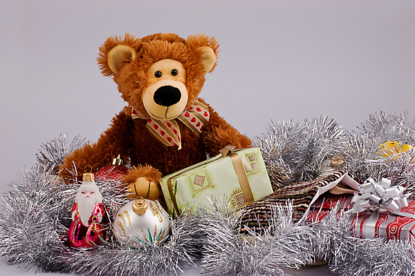 포토 JPG 해외이미지 크리스마스 공 곰 휴가 새로움 선물 사람없음 장식 장난감 화환 축하 은색 연도 여의주 해외202004 해외포토 동물 기념일 꽃 컬러 컨셉 포유류 파일형식 이미지허브