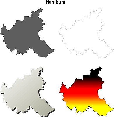 EPS 해외이미지 디자인 실루엣 여행 백그라운드 지도 패턴 일러스트 독일 세트 공백 경계선 도시 윤곽 영토 포트 고립 함부르크 디테일 해외202004 해외일러스트 유럽 선 무늬 촬영기법 경계 파일형식 벡터 이미지허브