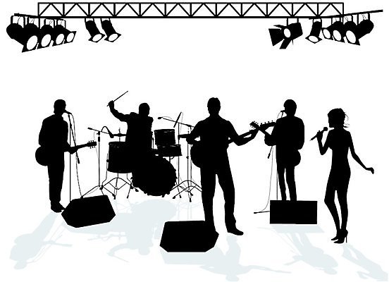 EPS 해외이미지 여자 남자 음악 일러스트 노래 놀이 이벤트 소리 콘서트 음악가 가수 무대 기구 기타 악단 클럽 디스코 드러머 베이스 해외202004 해외일러스트 직업 현악기 문화예술 사람 공연 춤 파일형식 벡터 이미지허브