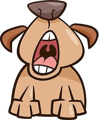 EPS 해외이미지 캐릭터 일러스트 사람없음 반려동물 갈색 귀여움 개 울음 만화 해외일러스트 일러캐릭터 동물 컬러 컨셉 포유류 표정 파일형식 벡터 이미지허브