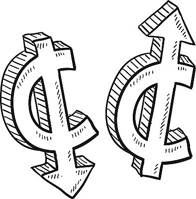 EPS 해외이미지 돈 일러스트 경제 낙서 스케치 하락 무역 그림 상업 평가 환율 고립 센트 우울증 해외202004 해외일러스트 산업 컨셉 미술 재산 질병 파일형식 벡터 이미지허브