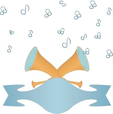 EPS 해외이미지 전통 실루엣 음악 일러스트 그래프 뿔 소리 기구 심볼 클럽 배지 오케스트라 고립 교향곡 놋쇠 해외202004 해외일러스트 문화예술 촬영기법 악단 파일형식 벡터 이미지허브