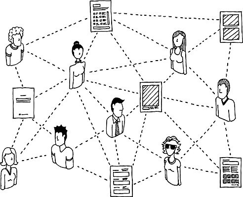 EPS 해외이미지 컨셉 일러스트 비즈니스 통신 아이디어 사람 책 자료 신문 계획 연결 스케치 심볼 보고서 페이지 나눔 해외202004 해외일러스트 미술 간행물 뉴스 파일형식 벡터 이미지허브