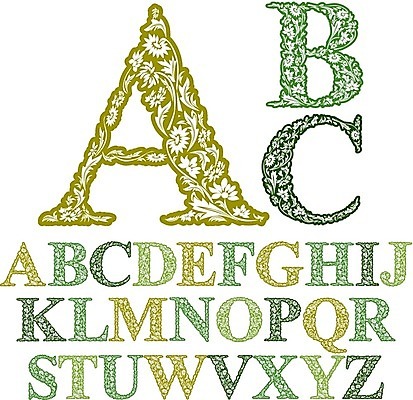 EPS 해외이미지 나무 식물 디자인 알파벳 꽃 종이 잎 꽃무늬 패턴 일러스트 캘리그라피 텍스트 자연 추상 대문자 타이포그라피 책 세트 정원 웹 봄 수확 성장 화려 신문 편지 심볼 타입 고립 상형문자 옛날 표제 스타일 해외202004 해외일러스트 문자 영어 계절 컨셉 무늬 농업 인터넷 간행물 뉴스 생태계 파일형식 벡터 이미지허브