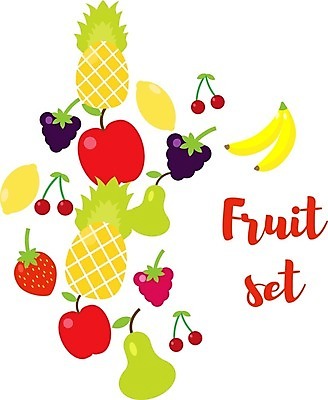 EPS 해외이미지 음식 잎 다이어트 과일 일러스트 재료 자연 딸기 디저트 바나나 건강 웃음 빨간색 세트 컬러풀 정원 신선 체리 플랫 사과 만화 수집 먹기 레몬 파인애플 심플 산딸기 블랙베리 고립 마스코트 이국적 해외202004 해외일러스트 식물 컬러 모션 표정 열대과일 생태계 파일형식 벡터 이미지허브