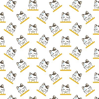 EPS 해외이미지 동물 캐릭터 디자인 행복 종이 백그라운드 패턴 일러스트 벽지 미술 그래픽 장식 반려동물 고양이 흰색 아기 만화 질감 해외202004 해외일러스트 일러캐릭터 감정 컬러 무늬 포유류 문화예술 사람 파일형식 벡터 이미지허브