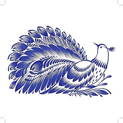 EPS 해외이미지 디자인 꽃 백그라운드 잎 일러스트 조류 수채화 미술 사람없음 파란색 공작 해외202004 해외일러스트 식물 동물 컬러 문화예술 파일형식 벡터 이미지허브