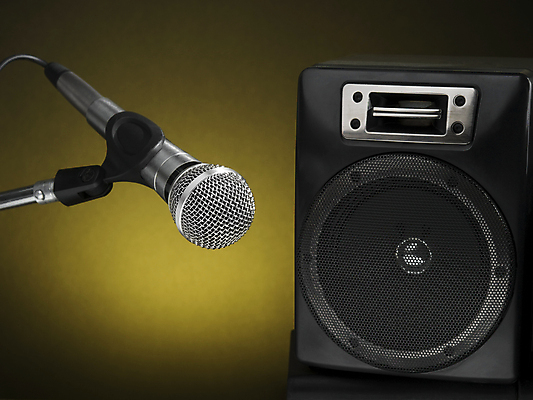 포토 JPG 해외이미지 음악 통신 서기 사람없음 전자제품 노란색 금속 디지털 검은색 확성기 소리 듣기 장비 기구 은색 혼합 마이크 라디오 오디오 시끄러움 스테레오 목소리 노래방 뮤지컬 생존 해외202004 해외포토 컬러 음향기기 모션 재질 문화예술 파일형식 이미지허브