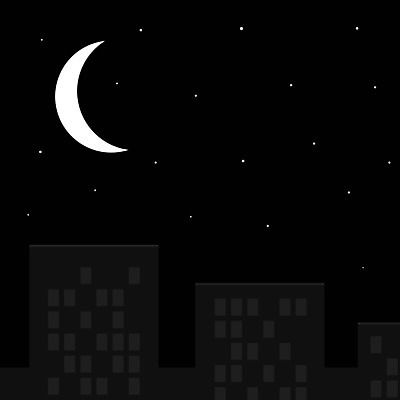 EPS 해외이미지 디자인 별 일러스트 건축양식 창문 하늘 미술 풍경 건물 빛 우주 검은색 어둠 달 흰색 도시 야간 오브젝트 그림 월 해외202004 해외일러스트 자연요소 건축물 건축 컬러 문화예술 날짜 파일형식 벡터 이미지허브