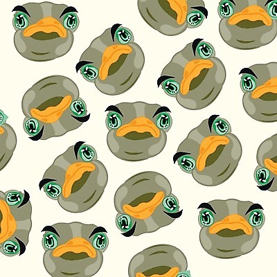 EPS 해외이미지 동물 패턴 일러스트 조류 장식 머리 머그컵 만화 흰배경 그림 부리 코믹 타조 동물상 해외202004 해외일러스트 백그라운드 무늬 신체부위 컵 조형물 흰색 파일형식 벡터 이미지허브