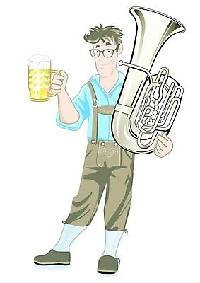 EPS 해외이미지 전통 남자 음료 악기 음악 일러스트 맥주 사람 음악가 도구 축하 악단 심볼 증거 시트 오케스트라 뮌헨 옥토버페스트 바이에른 바이에른사람 해외202004 해외일러스트 직업 컨셉 문화예술 주류 독일 파일형식 벡터 이미지허브