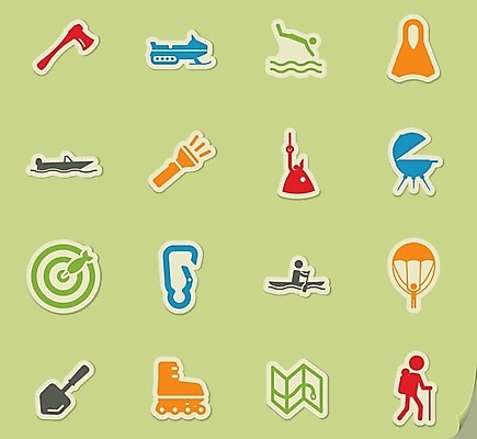 EPS 해외이미지 여행 요트 일러스트 배낭 산 텐트 사람없음 야외 자전거 수영 캠핑 소나무 나침반 모닥불 모터보트 해외202004 해외일러스트 나무 가방 불 레저 캠핑도구 바이크 수상스포츠 배 선박 파일형식 벡터 이미지허브