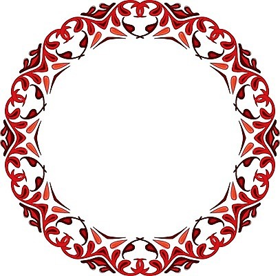 EPS 해외이미지 접시 디자인 잎 꽃무늬 일러스트 추상 프레임 장식 빨간색 원형 묘사 만다라 엘리먼트 해외202004 해외일러스트 도형 식물 식기 꽃 컬러 무늬 파일형식 벡터 이미지허브