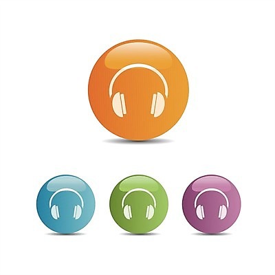 EPS 해외이미지 디자인 음악 일러스트 디지털 검은색 헤드폰 소리 듣기 장비 흰색 볼륨 DJ 귀 오디오 스테레오 베이스 해외202004 해외일러스트 컬러 음향기기 모션 현악기 문화예술 신체부위 전자제품 파일형식 벡터 이미지허브