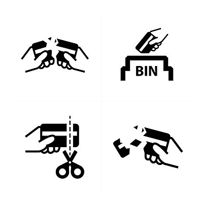 EPS 해외이미지 손 일러스트 비즈니스 가로 금융 신용카드 횡단보도 가난 자르기 눈물 가정경제 문제 파산 빚 체크카드 해외202004 해외일러스트 감정 컨셉 가정 모션 신체부위 경제 보행로 파일형식 벡터 이미지허브