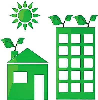 EPS 해외이미지 식물 컨셉 잎 일러스트 자연 주택 미술 건물 그래픽 초록색 빛 반사 환경 생태계 광택 유지 해외202004 해외일러스트 건축물 컬러 문화예술 파일형식 벡터 이미지허브