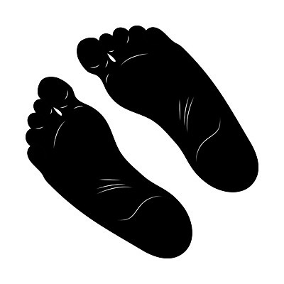 EPS 해외이미지 클립아트 모양 디자인 실루엣 어린이 컨셉 2 일러스트 맨발 발 사람 그래픽 걷기 검은색 흰색 아기 인쇄 발자국 만화 심볼 오브젝트 흔적 사인 흰배경 발가락 우표 단계 고립 벌거벗은 선로 양발 엘리먼트 각인 유일 해외202004 해외일러스트 컬러 자국 모션 촬영기법 신체부위 파일형식 벡터 이미지허브