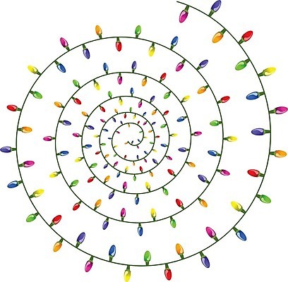 EPS 해외이미지 클립아트 계절 백그라운드 크리스마스 일러스트 휴가 전등 조명 그래픽 장식 축하 12월 만화 빛망울 해외202004 해외일러스트 기념일 컨셉 빛 날짜 파일형식 벡터 이미지허브