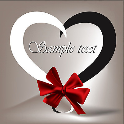 EPS 해외이미지 리본 백그라운드 2 일러스트 캘리그라피 텍스트 발렌타인데이 사랑 빨간색 검은색 흰색 축하 악단 작음 큼 만족 고체 해외202004 해외일러스트 감정 음악 컬러 컨셉 데이이벤트 크기 파일형식 벡터 이미지허브