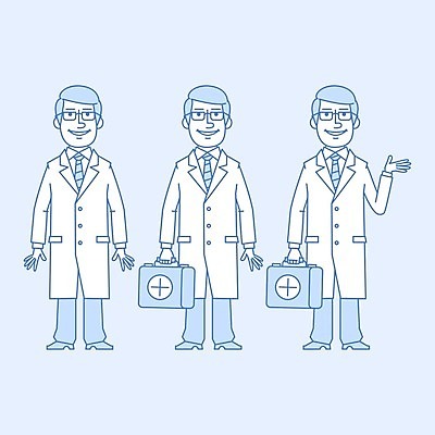 EPS 해외이미지 캐릭터 손 디자인 일러스트 아이디어 흑백 건강 미술 웃음 사람 그래픽 세트 약 여행가방 의사 코트 낙서 질병 만화 가득함 그림 클립 마스코트 캐리커처 스타일 해외202004 해외일러스트 일러캐릭터 컨셉 가방 의학 문화예술 촬영기법 표정 신체부위 외투 의료진 파일형식 벡터 이미지허브