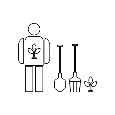 EPS 해외이미지 식물 직업 남자 실루엣 포즈 일러스트 노동자 사람 잔디 검은색 공구 업무 자르기 조경 엔진 모터 유지 다듬기 돌봄 원예사 커터 해외202004 해외일러스트 컬러 모션 촬영기법 도구 작업 파일형식 벡터 이미지허브