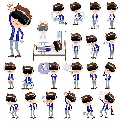 EPS 해외이미지 남자 일러스트 스트레스 담배 건강 가면 사람 추위 마시기 죽음 알코올 만취 휠체어 마약 변기통 재채기 가상현실 해외202004 해외일러스트 모션 술취함 파일형식 벡터 이미지허브