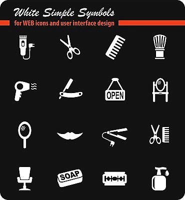 EPS 해외이미지 의자 일러스트 사람없음 세트 픽토그램 거울 머리빗 미용용품 칼날 어플리케이션 미용실 드라이어 미용사 이발 심볼 콧수염 비누 면도 면도기 면도칼 이발소 이발사 인터페이스 해외202004 해외일러스트 직업 가구 모션 수염 위생용품 뷰티샵 오브젝트 파일형식 벡터 이미지허브