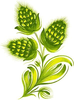 EPS 해외이미지 디자인 꽃 백그라운드 잎 일러스트 수채화 미술 사람없음 초록색 손그림 해외202004 해외일러스트 식물 컬러 문화예술 파일형식 벡터 이미지허브