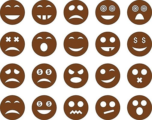EPS 해외이미지 얼굴 일러스트 윙크 웃음 사람없음 갈색 달러 슬픔 분노 죽음 X 어지러운 우울감 해외202004 이모지 해외일러스트 알파벳 감정 컬러 돈 표정 신체부위 파일형식 벡터 이미지허브