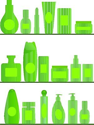 EPS 해외이미지 실루엣 일러스트 장신구 선반 실내 치료 초록색 세트 위생용품 화장품 립스틱 욕실 컨테이너 향수 피부관리 화장실 비누 샴푸 변기통 위생관리 해외202004 해외일러스트 산업 컬러 가구 생활용품 의학 촬영기법 관리 내부 뷰티 파일형식 벡터 이미지허브