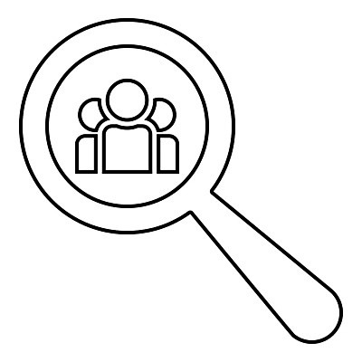 EPS 해외이미지 직업 응시 남자 컨셉 일러스트 유리 돋보기 노동자 사람 검은색 탐험 그룹 선택 확대 심볼 직원 사인 검색 면접 윤곽 자원 모집 점검 발견 고립 고용 리뷰 채용 후보 해외202004 해외일러스트 시선 컬러 비즈니스 재질 구직 파일형식 벡터 이미지허브