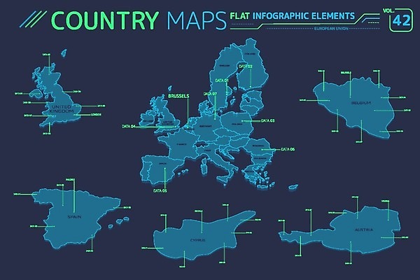 EPS 해외이미지 모양 디자인 유럽 지구 선 여행 백그라운드 지도 인터넷 일러스트 비즈니스 그래픽 세계 글로벌 인포그래픽 경계선 도시 발표 뉴스 오스트리아 스페인 플랫 땅 대륙 벨기에 비전 지역 해결 마케팅 왕국 인터페이스 지리 해외202004 해외일러스트 사이프러스공화국 나라 경계 서유럽 파일형식 벡터 이미지허브