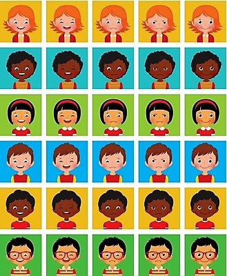 EPS 해외이미지 백인 남자 행복 얼굴 일러스트 통신 미소 소년 10대 컴퓨터 세트 머리 웹 슬픔 수집 사인 이모티콘 아바타 해외202004 해외일러스트 서양인 감정 어린이 인터넷 청소년 표정 사람 신체부위 전자제품 파일형식 벡터 외국인 인종 이미지허브