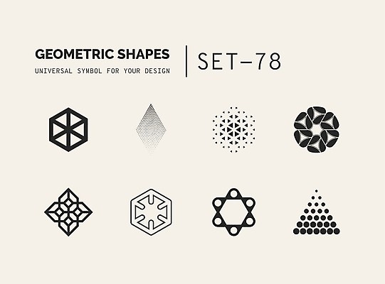 EPS 해외이미지 문양 디자인 선 일러스트 추상 사람없음 세트 점 원형 삼각형 심볼 라인아트 심플 마름모 육각형 그라데이션 지오메트릭 해외202004 해외일러스트 도형 무늬 파일형식 벡터 이미지허브