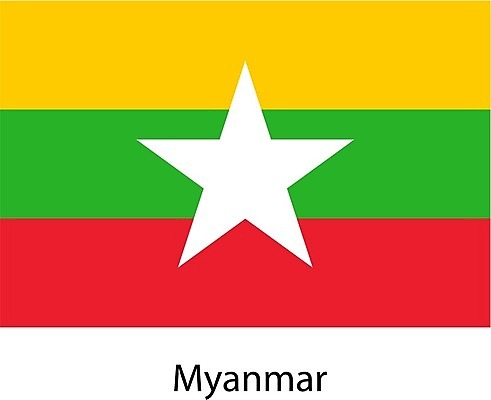 EPS 해외이미지 편집 디자인 배너 여행 백그라운드 스티커 일러스트 세계 흰색 깃발 국기 수집 심볼 사인 대륙 애국심 고립 미얀마 엘리먼트 인기 전국 정부 지도책 지리 해외202004 해외일러스트 아시아 컬러 책 파일형식 벡터 이미지허브