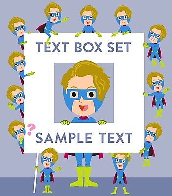 EPS 해외이미지 캐릭터 남자 백그라운드 일러스트 간판 프레임 사람 세트 상자 평화 우주 공백 정보 메시지 영웅 네비게이션 카피스페이스 해외202004 해외일러스트 일러캐릭터 컨셉 파일형식 벡터 이미지허브